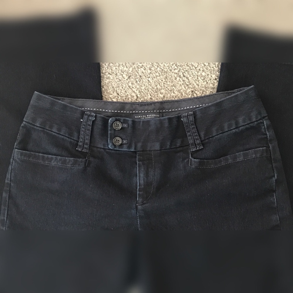 Banana Republic Sloan Fit Stretch Jeans Size 6 - Picture 2 of 6